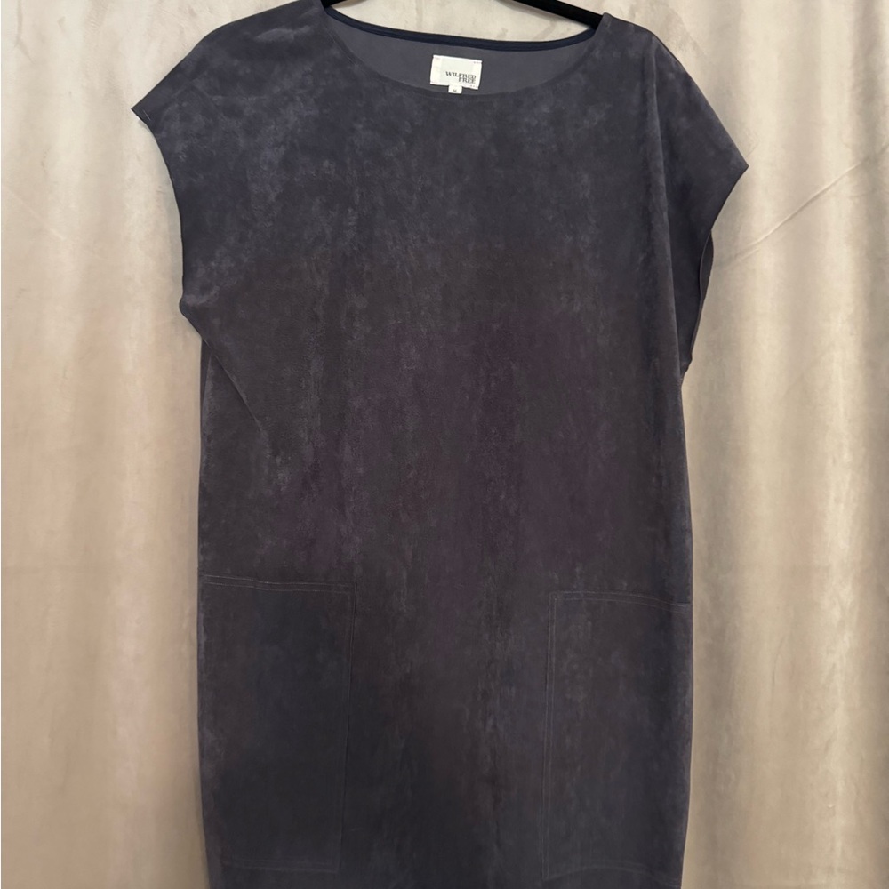 Wilfred Charcoal Tunic Top